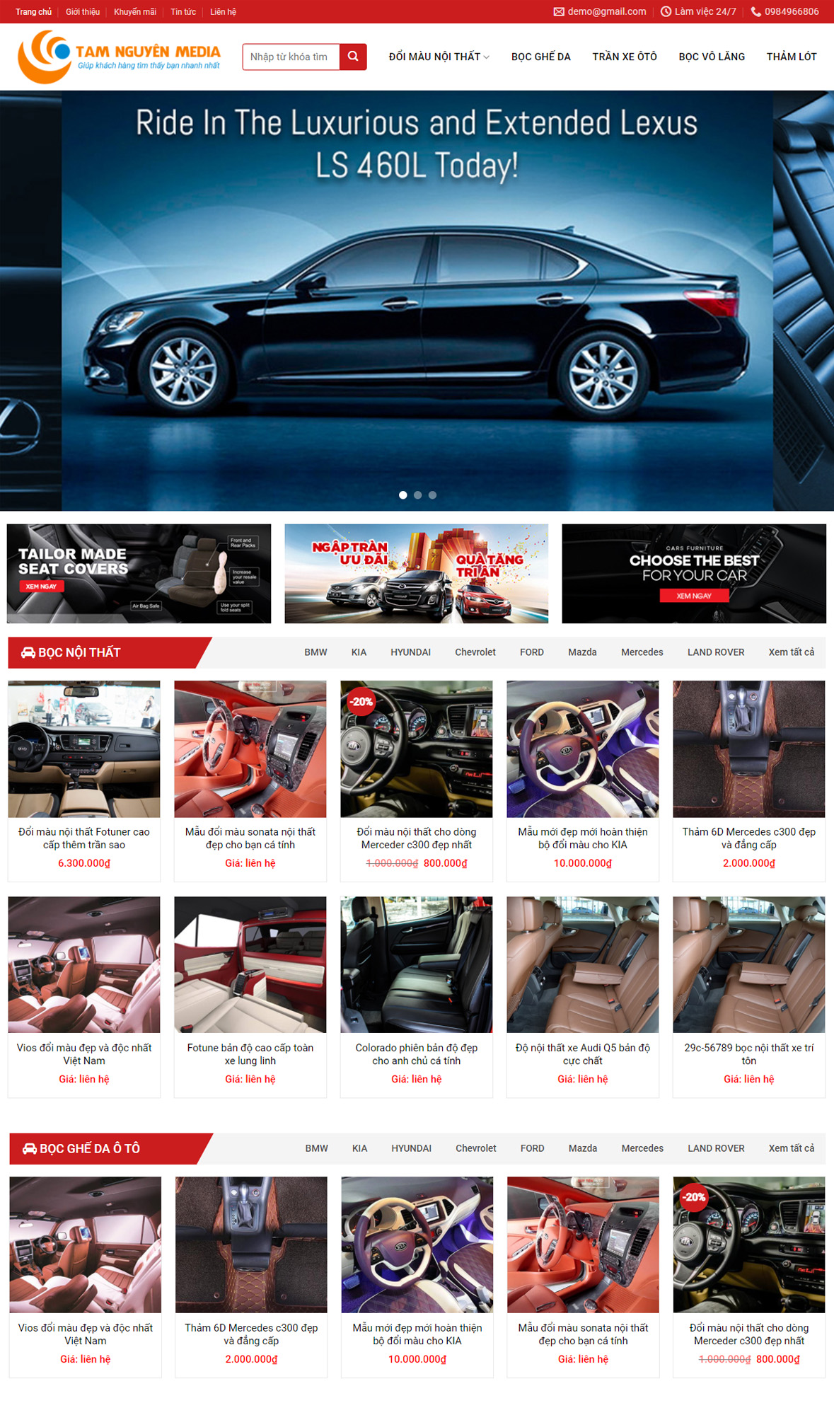 mau-website-ban-xe-oto Mẫu website bán xe ôtô chuyên nghiệp số 2