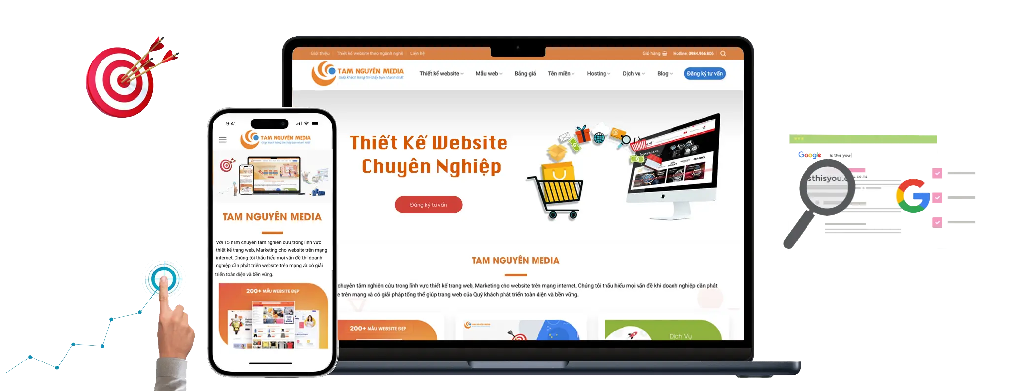 thiet ke website