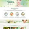 Thiết kế website chuỗi thẩm mỹ viện công nghệ cao 2 web spa tham my vien